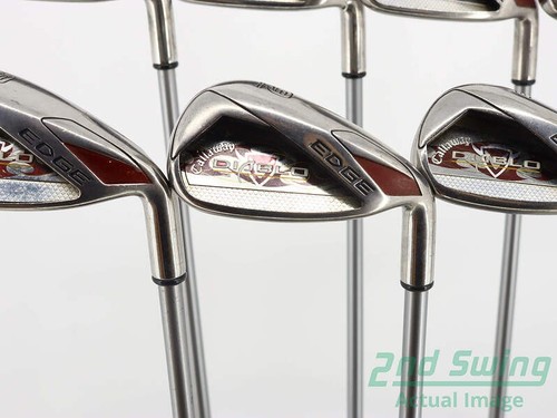 Callaway Diablo Edge Iron Set 4-PW AW Graphite Ladies Right -3/4" - Picture 2 of 8