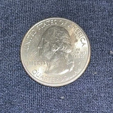 2017-P George Rogers Clark NP Quarter.  Uncirculated From US Mint Set S-587