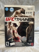 Sealed UFC Personal Trainer with Leg Strap for Nintendo Wii Workout Dented box