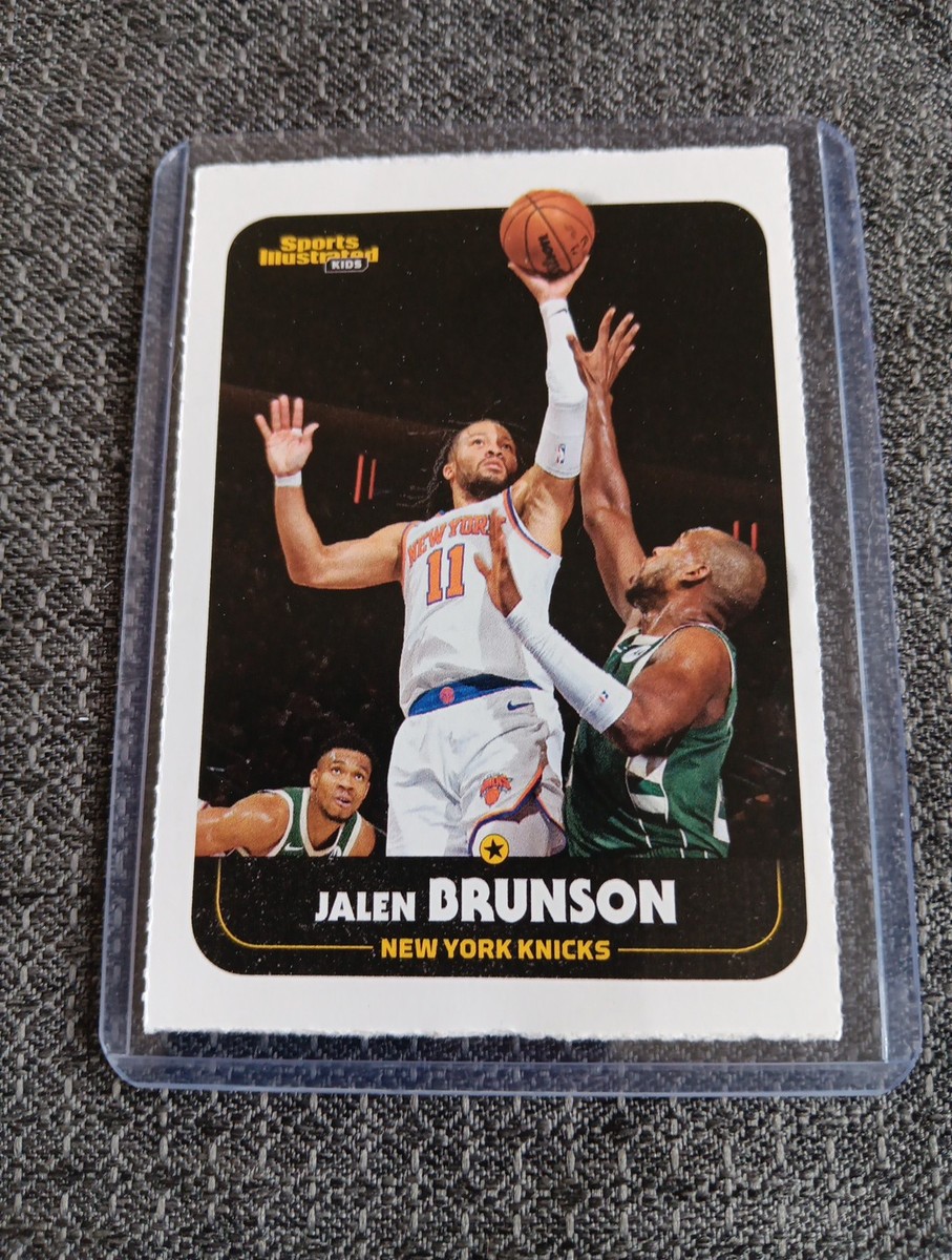 JALEN BRUNSON RARE 2024 SI SPORTS ILLUSTRATED FOR KIDS NEW YORK