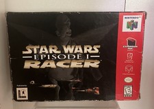Star Wars Episode I: Racer N64 Complete In Box CIB Nintendo 64 Manual VINTAGE