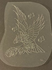 Vintage Tattoo Flash Acetate Ted Inman Augusta, GA