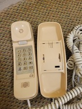 Vintage AT T Touch Tone Push Button Trimline Phone Beige USA