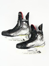 NHL PRO STOCK GAME USED BAUER VAPOR HYPERLITE X HOCKEY SKATES SZ 8 fit 2 NHL