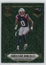 2025 Panini Donruss Elite Green Disco Christian Gonzalez #48 0qz9