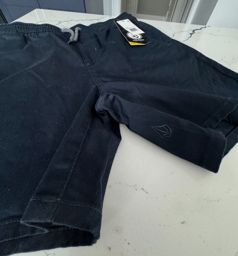 Volcom Big Youth Frickin Elastic Black Shorts - Youth Large (12 yrs) - Picture 5 of 8
