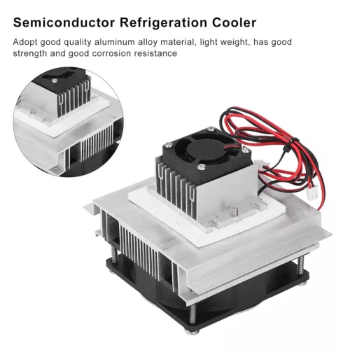 60W 12V 6A Peltierkühler Für Pro Peltierelement Modul Kühler Kühlsystem DIY Satz - Bild 11 von 12