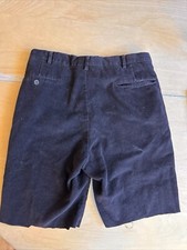 Vintage Dark Brown Corduroy Shorts, W 29/30
