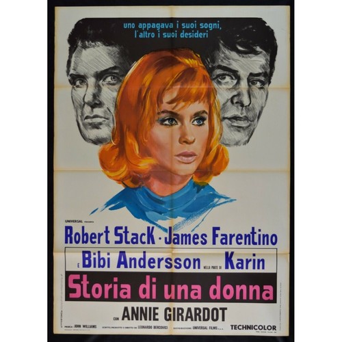 Poster Storia Di Una Donna Annie Girardot Robert Stack Farentino M265 ...