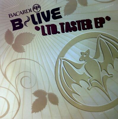 Various - Bacardi B-Live - Ltd. Taster EP Maxi (VG+/VG+) '