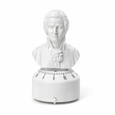Kikkerland Mozart 60 Minuten Neuheit Küchentimer Gadget Musik schrullige Geschenkidee