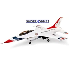 E-Flite EFL87950 F-16 Thunderbirds 80mm EDF BNF Basic w/ AS3X and SAFE Select HH