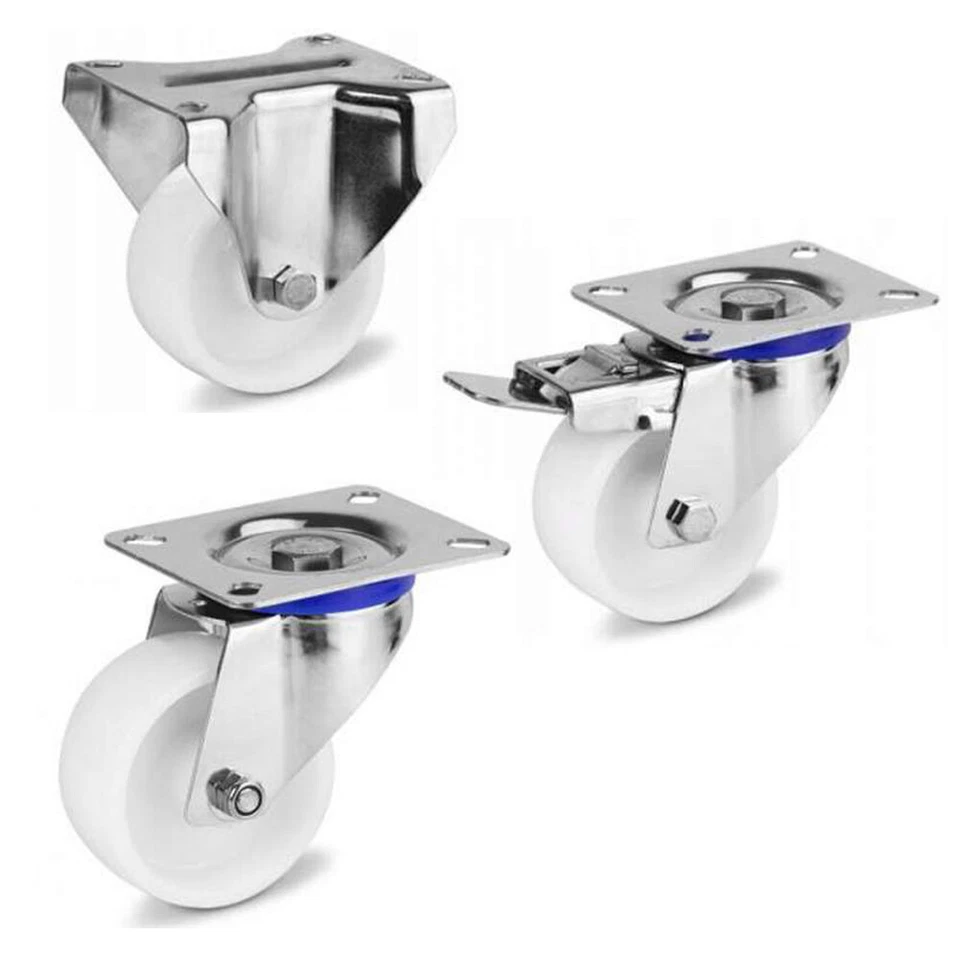 Wiko Schwerlastrollen Polyamid 100mm Rad Apparaterollen Transportrollen