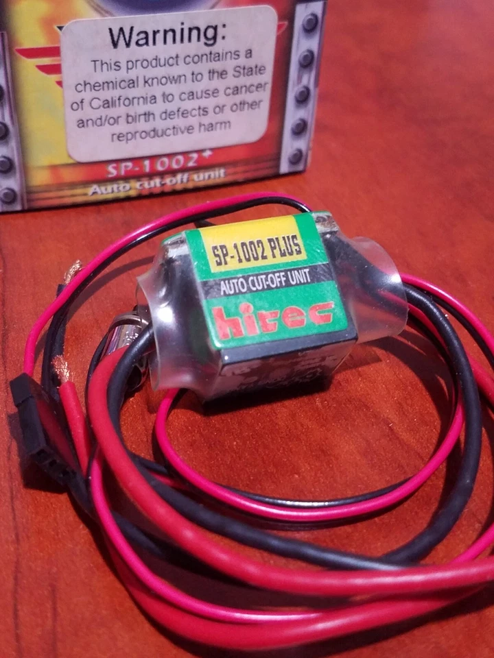 Vintage RC HITEC SP-1002 Plus Auto Cutoff Switch New With Original Box - Image 3 of 4
