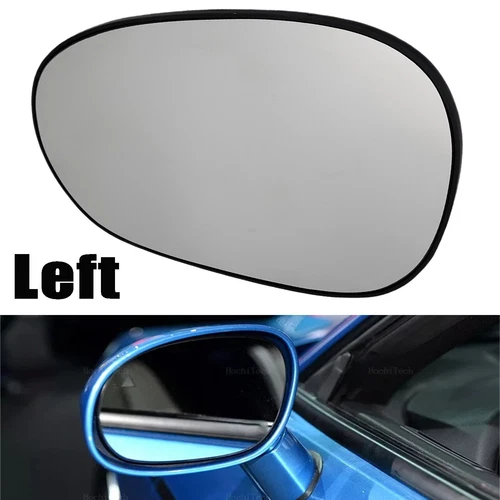 Left Side Driver Side Heated Mirror Glass for 2008-2020 Dodge Challenger