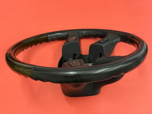 03-06 Silverado Sierra Tahoe Woodgrain Leather Steering Wheel Radio Functions - Picture 9 of 14