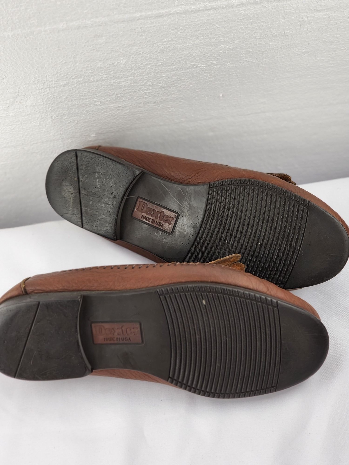 Mocassins DEXTER Marron Pour Homme - Taille 11 US - État Très Bon - Modèle BC60