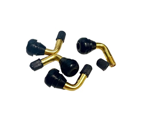 Lot De 10 Valves à Vide Pour Pneu Tubeless De Trottinette électrique - Métal, Noir