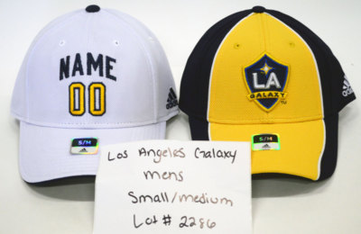 adidas Men's Los Angeles Galaxy Hat Sample Lot Size Small/Medium