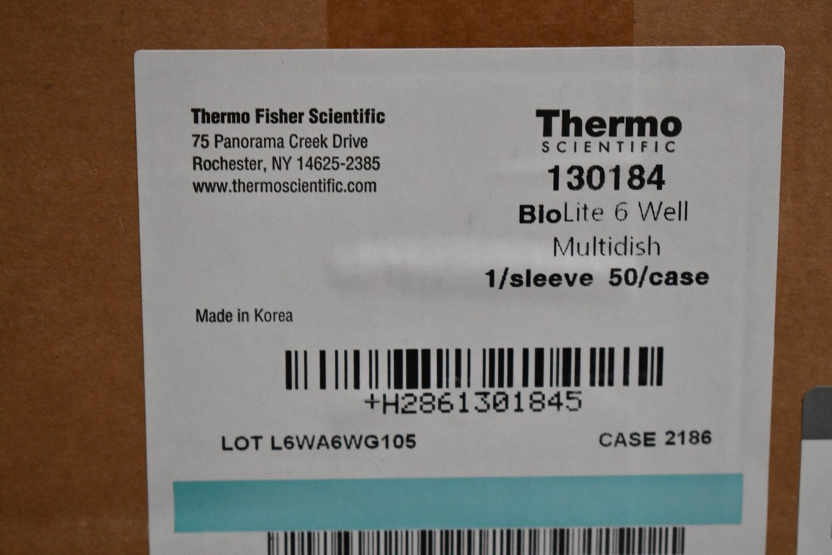 Case of 50 NEW Thermo Scientific 130184 BioLite Microwell Case of 50 NEW Thermo Scientific 130184 BioLite Microwell