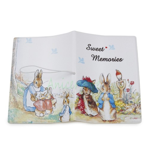 Cute 3D Peter Rabbit Identity Card Ticket Bag Passport Holder Protect Cover Case - Picture 4 of 6