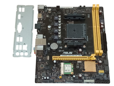 Asus A68BM-A/M32BF/DP_MB Rev. 2.00 FM2b DDR3 mATX Motherboard+I/O Shield | Works