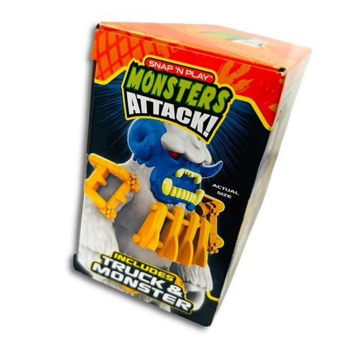 Nikko Toys Monsters Attack! Snap 'N Play Set inklusive Boot & Monster! - Bild 5 von 8