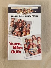 Yours, Mine and Ours - VHS - Lucille Ball Henry Fonda - 1997 - Clamshell - H9