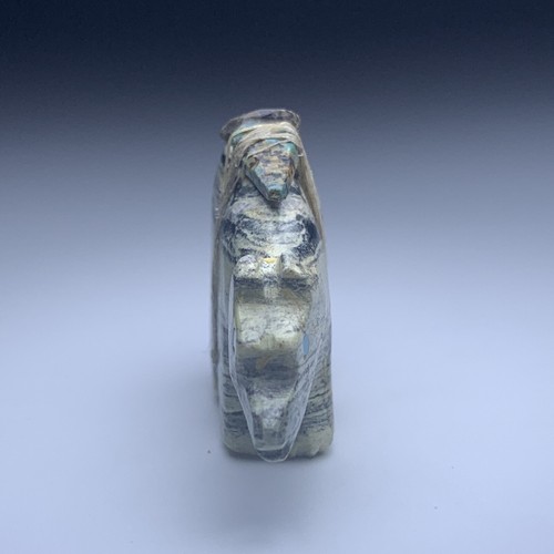 1990’s Native Zuni Carved Stone Bear Fetish 1.52” Long - Picture 3 of 10