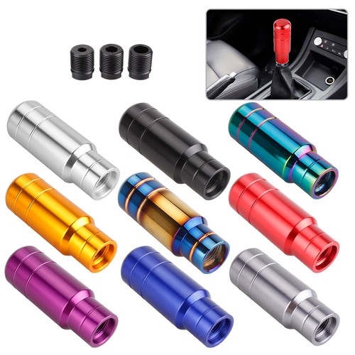 9cm Aluminum Car Gear Stick Shift Knob Manual Automatic Shifter Lever Universal - Picture 7 of 16