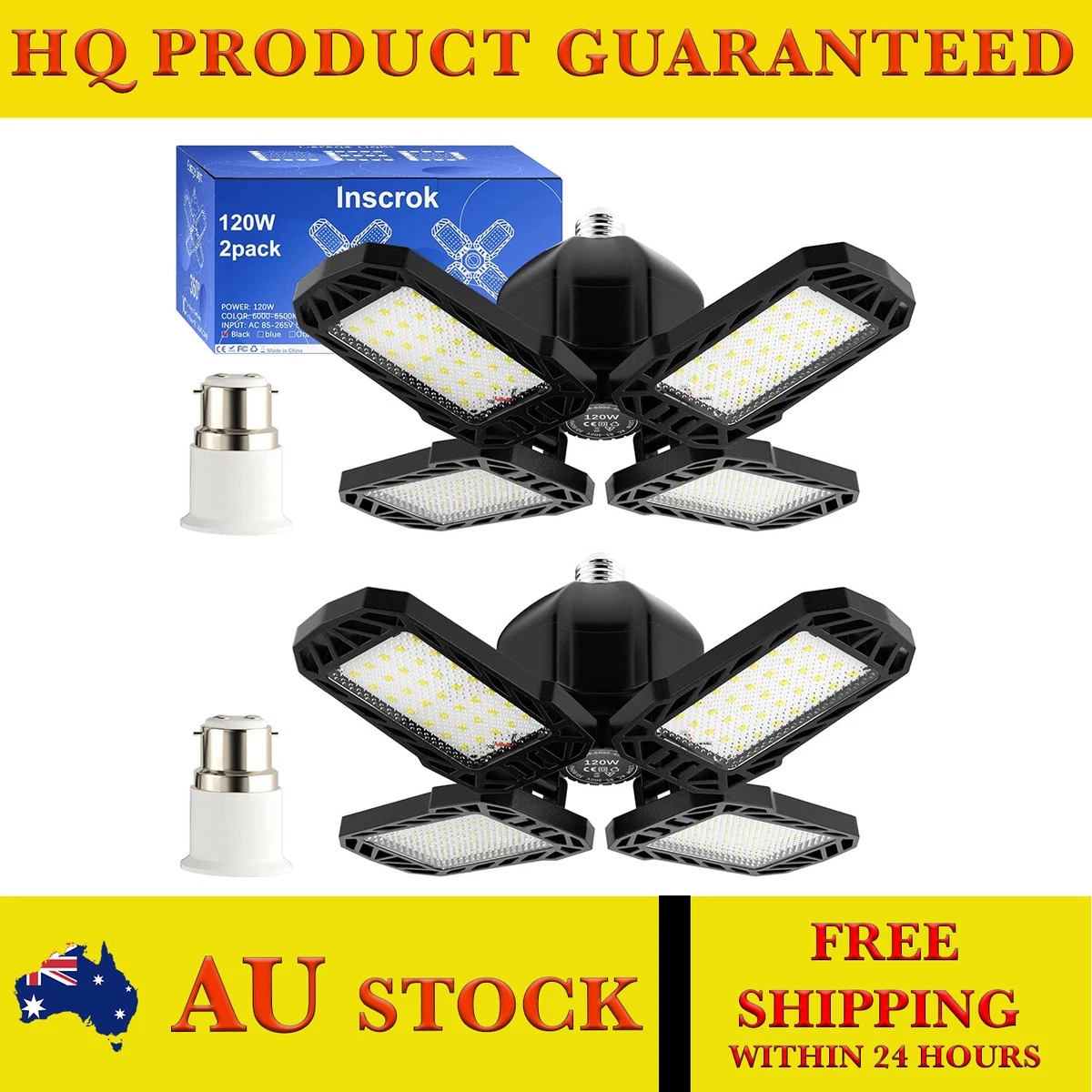 Led garage sale lights 2 pack