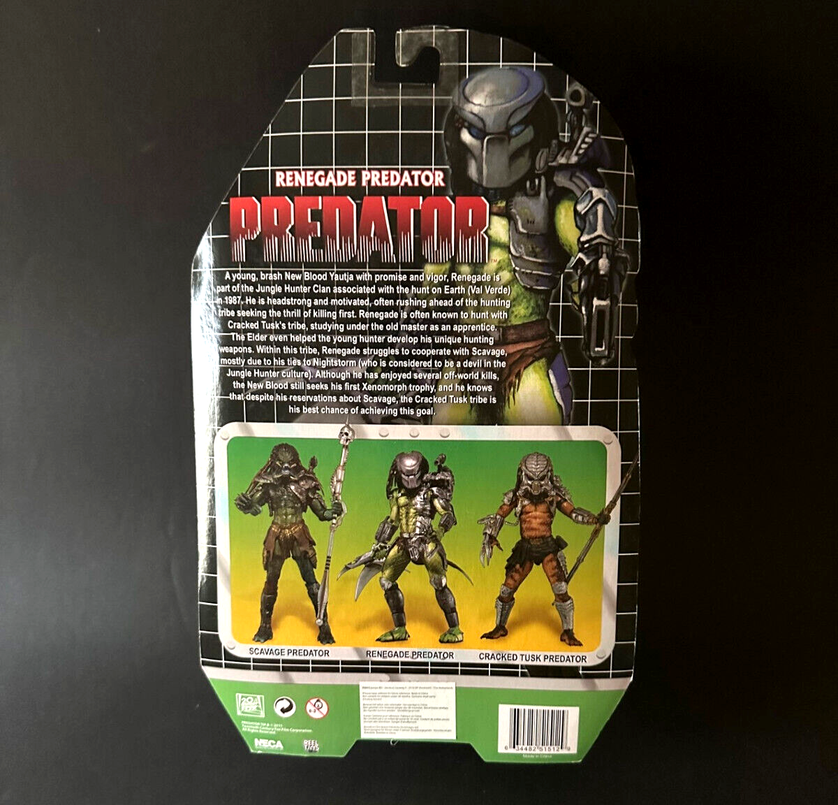 PREDATOR BAD BLOOD & ENFORCER PACK 2 FIGURINES ULTIMATE NECA 20 CM