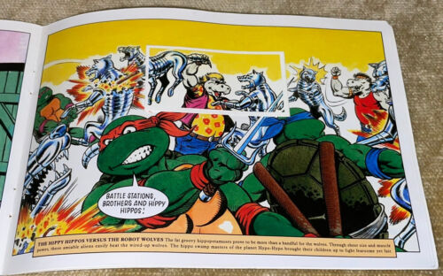 BROOKE BOND PG TIPS TMNT DIMENSION XESCAPADE TEA CARD ALBUM 100% COMPLETE 1990 - Picture 7 of 8