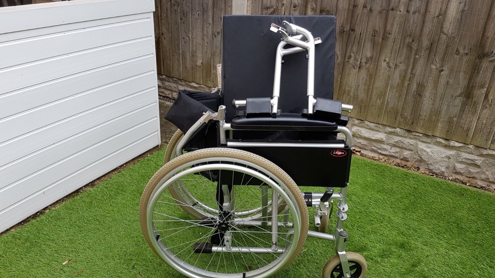 Enigma Foldable Wheelchair, Self Propelled, Black eBay