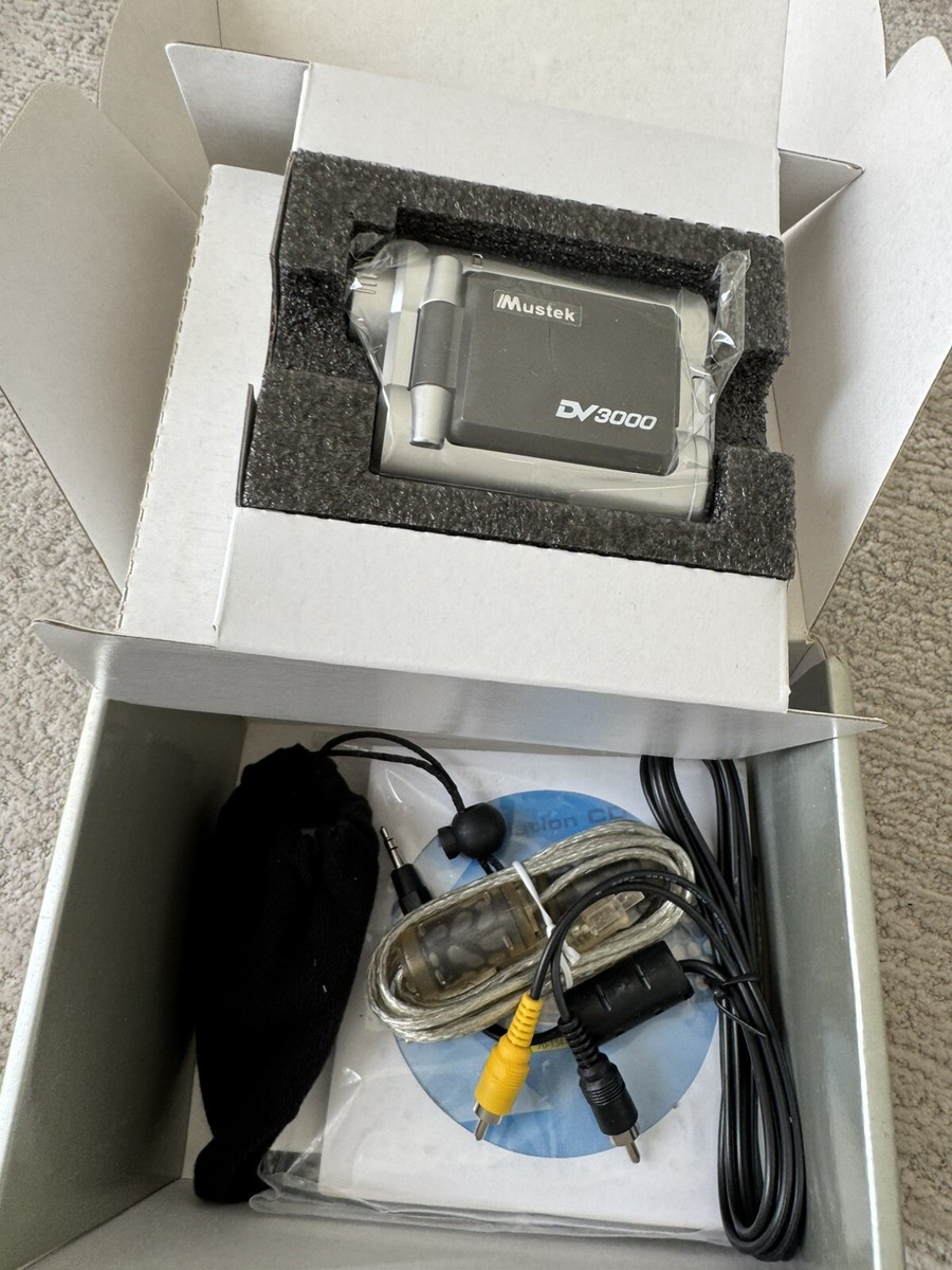 Mustek DV3000 Multifunctional Mini Digital Video Camera, Camcorder