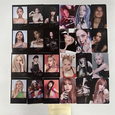 Rose born pink Photocard template