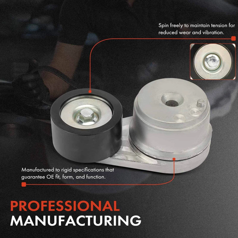 Nuevo tensor de correa con polea para Chevy C60 Kodiak GMC C6000 Topkick Blue Bird Foto 4 de 4