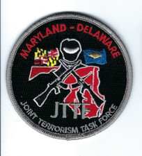 *RARE* Maryland MD Delaware DE Joint Terrorism Task Force JTTF patch - NEW!