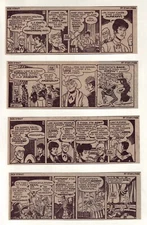 Rick O'Shay by Stan Lynde - 26 scarce daily comic strips - Complete Nov. 1976