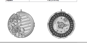 OMEGA CHRONO MOVEMENT 3303 ,3303A , 3303B PART -OMEGA 3303 | eBay