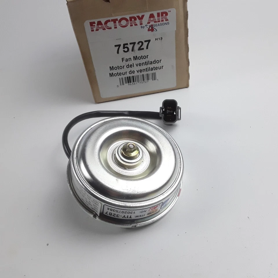 Motor ventilador condensador refrigeración motor compatible con Acura CL Honda Prelude Accord CR-V Foto 2 de 4