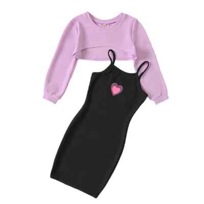 fall 2026 wedding dresses Short sleeves pumpkin pockets kids girls fall dresses – Yawoo Garment main image 1