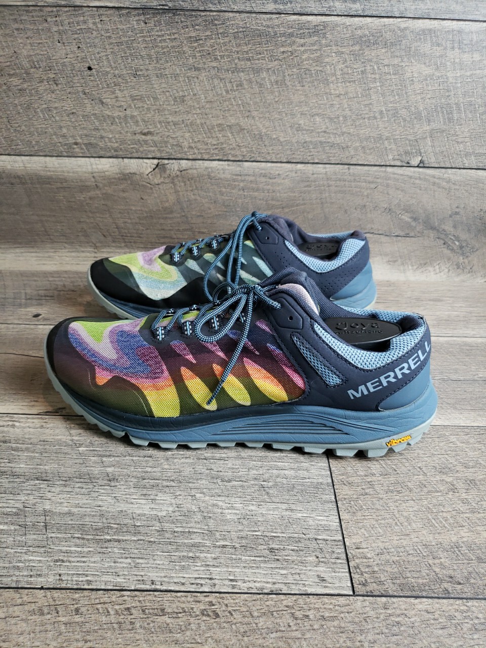 Scarpe da trail running Merrell Nova 2 Vibram Rainbow J135427 da uomo taglia 12