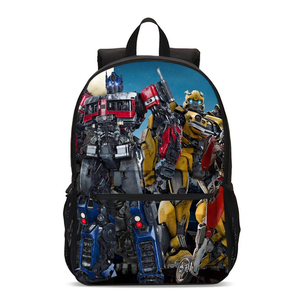 Transformers Full Size Backpack Lunchbox Set