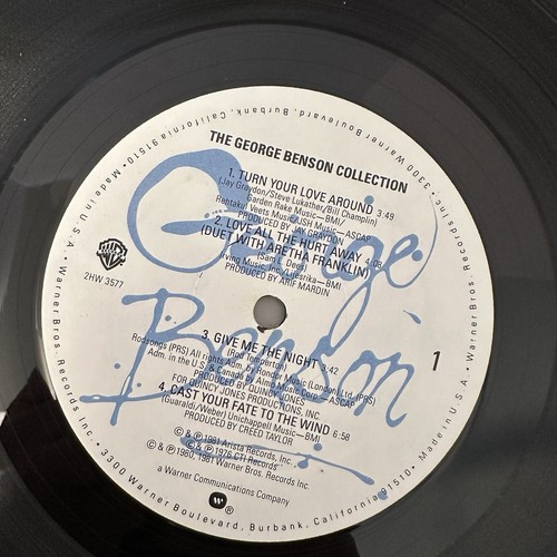 George Benson - Collection Double Album Vinyl WB 2HW 3577 w/Photo Book - Picture 17 of 23