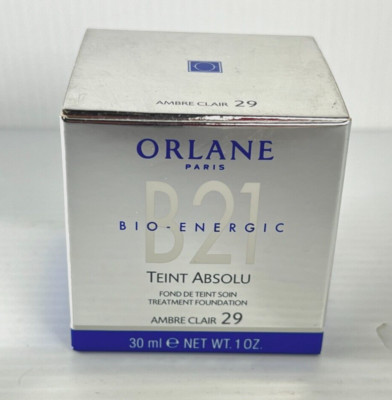 NEW in Box ORLANE B21 Bio Energic Treatment Foundation #29 Ambre Claire *RARE