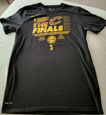 The Nike Tee 2018 The Finals Cleveland Cavaliers Medium Dri-Fit