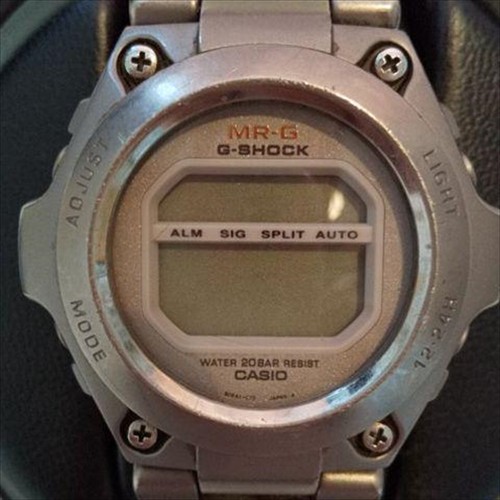 CASIO CASIO G-SHOCK MRG-100 watch resistant water 20 bar Silver W/Box | eBay