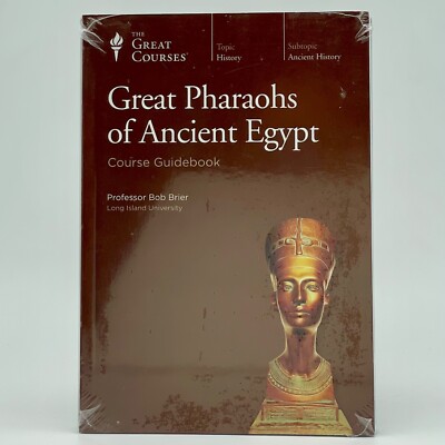 Great Pharaohs of Ancient Egypt by Bob Brier (Guidebook & DVD, 2004) - New