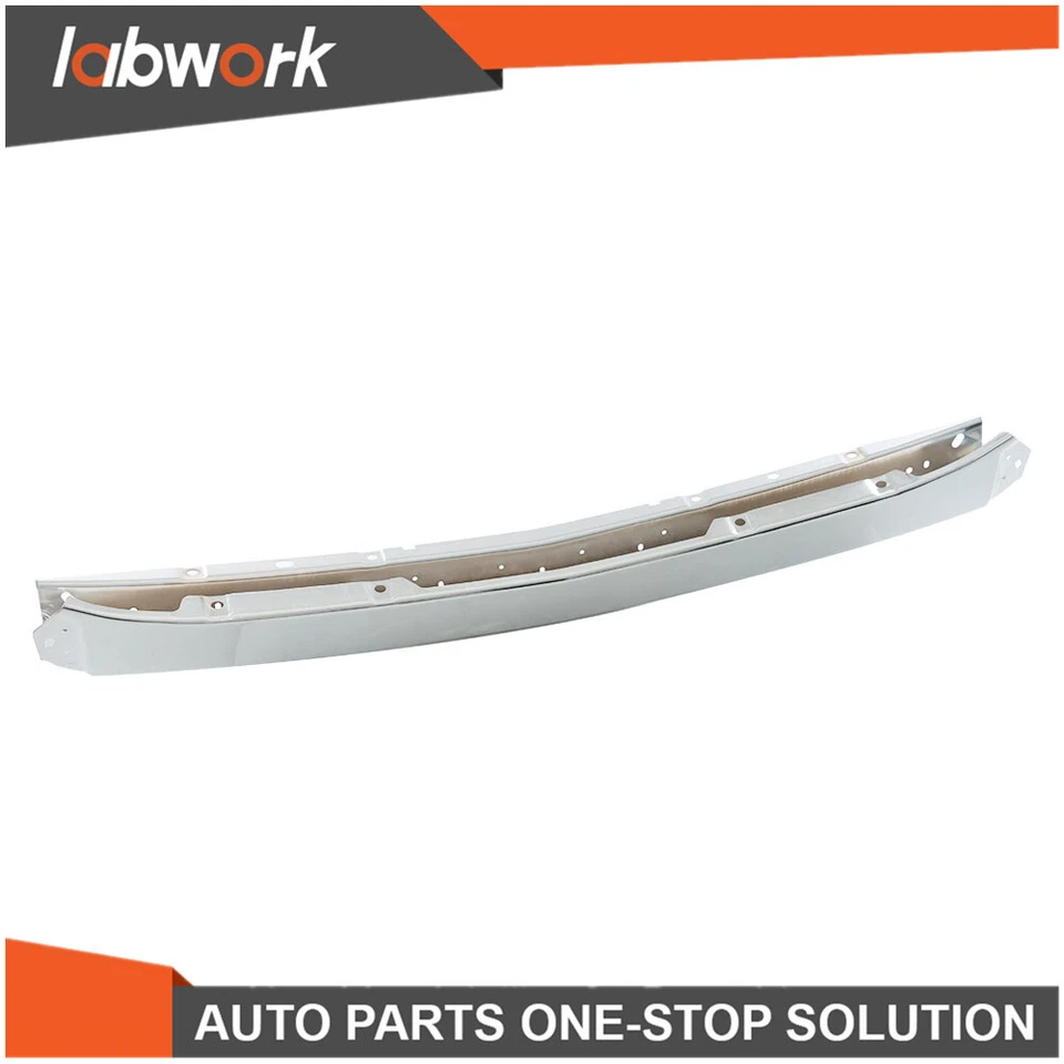 Labwork 铬钢前保险杠冲击面条 适用于雪佛兰 Silverado 1500 07-13 — 第 4/4 张图片